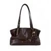 Bolso casual de gran capacidad para mujer, nuevo bolso de hombro de moda 2026 para ir al trabajo, bolso tote de estilo relajado