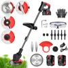 Cortacésped Eléctrico Plegable Manual Telescópico Longitud Ajustable para Jardinería Casera Herramienta de Poda para Eléctrico de 18V
