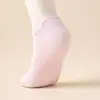 Calcetines de Yoga para Mujer Primavera y Verano Delgados Transpirables Malla Deportivos Silicona Antideslizantes Fitness Interior Pilates Calcetines para Pies