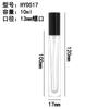 Botellas de Perfume en Stock, Botellas de Perfume de Vidrio Transparente, Botellas Rellenables de 10 ml con Tapa de Rosca, Botellas de Perfume Rellenables para Cosméticos