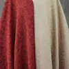 Tecido Jacquard com Folha de Ginkgo em Relevo Tridimensional, Tecido Tingido em Fio para Vestidos, Camisas Cheongsam Vintage, Jaquetas, Bolsas Artesanais