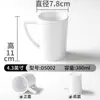 Tazas de vajilla de melamina para restaurantes comerciales, tazas de té pequeñas, tazas con asa de imitación porcelana, vasos de agua