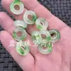 Jade Jade Flor Flutuante Furo Grande Fivela de Jade Contas Soltas de Jade Safira Vermelha Jaspe Azul Anel Anel Pulseira Acessórios de Joias
