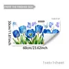 Pegatinas Decorativas de Mariposas Florales Coloridas Simples para Ventanas, Vitrinas, Puertas de Cristal, Pegatinas Electrostáticas de Cristal Visibles por Ambos Lados