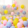 Globos Espesos en Colores Granate, Azul y Blanco para Montaje de Escenario, Decoración de Eventos, Salón de Clases, Jardín de Infancia, Cumpleaños, Globos al por Mayor
