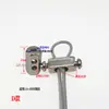 Trava de cabo de aço sextavada com furo duplo fivela de fixação para corda de pendurar posicionador de fio de suspensão mandril de diamante acessórios de hardware de iluminação