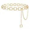 Cadena de Cintura Metálica para Mujer, Accesorio Versátil para Trajes, Vestidos, Jeans, Cinturón de Cadena, Accesorio de Nicho de Alta Gama