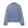 Exportación Transfronteriza Ropa de Mujer Otoño 2025 Nuevo Diseño Estilo Europeo y Americano Chaqueta de Mezclilla Retro de Doble Botonadura 9632/243