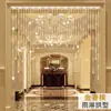 Cortina de Contas de Cristal Cortina de Porta Moderna Simples Quarto Cozinha Entrada Varanda Divisória Cortina Pendurada Cortina de Chuva de Vidro Sem Perfuração Grátis Sem