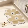 Tapetes de Pé de Lama Diatomácea, Absorventes de Água, Tapetes de Chão de Secagem Rápida, Tapetes Antiderrapantes, Tapetes de Entrada, Carpets, Tapetes de Chão Antiderrapantes para Banheiro e Chuveiro