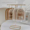 Cartões de Exibição para Nail Art em Papel Estilo Ins, Unhas Wearable Maillard, Cartões de Embalagem Espessos à Prova de Poeira para Salões de Unhas, Atacado