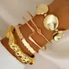 Pulsera de cadena simple retro transfronteriza de Europa y Estados Unidos, moda para mezclar y combinar, pulsera abierta, joyería, combinación de viento apilada, venta al por mayor