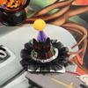Qiyue Accesorios para el Cabello Europeos y Americanos de Halloween Pin de Calavera Pin de Pinza de Pato para Mascarada Diadema de Cabeza de Diablo Adornos para la Cabeza de Fiesta Venta al por Mayor