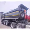 Semirremolque Autodescargable en Forma de U, Semirremolque Autodescargable de Volteo Trasero, Semirremolque para Transporte de Arena y Grava, Semirremolque para Transporte de Arena y Grava