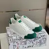 Sapatos de moda esportiva masculinos D Branco Vermelho sapatos casuais couro comércio exterior fábrica de suprimentos direto Joker moda
