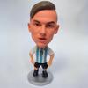 Decoración de pastel para fanáticos del fútbol de la Copa del Mundo MBA pebbogdibara C Luo Muñeca de fútbol Muñeca de decoración Muñeca