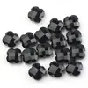 Nuevo Cristal Facetado Agujero Central Trébol de Cuatro Hojas 12mm Jade Porcelana Cristal Cuentas Accesorios para Tocados Accesorios para Joyería DIY