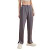 Capa de Aire Capa de Aire Microterciopelo Pantalones Deportivos Casuales Sueltos Elásticos Rectos Cintura Elástica Pantalones de Chándal para Mujer