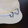 Pendientes Geométricos Elegantes de Lujo Ligero Pendientes de Diamante Irregulares Pendientes Estilo Frío Ins Pendientes Pendientes Mujer Gama Alta Sencillo