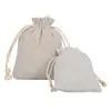 Bolsa de Algodón con Cordón Transfronteriza Nueva Empaque para Almacenamiento de Joyería Bolsa de Algodón con Cordón Bolsa con Cordón para Almacenamiento de Arroz y Granos