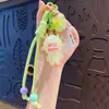 Llavero Colgante Creativo de Oveja con Corona de Dibujos Animados y Boca Fruncida Linda Decoración para Bolso Llavero de Coche Pequeño Regalo Venta al por Mayor