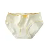 Pantalitas de algodón puro para mujer, entrepierna 100% algodón, calzones sin costuras de cintura media, shorts tipo triángulo estilo chica linda japonesa, transpirables y finos