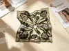 Goma de pelo cuadrada retro francesa para coleta, scrunchie artístico de estilo de hada, bufanda para mujer, accesorios, al por mayor en stock