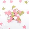 Confetes para Jogar na Mão de Casamento de 3cm Festa de Aniversário Estrelas Pentagramas Corações Confetes Multicores Confetes em Formato de Coração