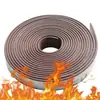 Alta Expansión al Exponerse al Fuego, Resistencia a Altas Temperaturas, Aislamiento de Humo, Retardante de Llama, Inspección de Incendios, Tiras de Goma Autoadhesivas, Tiras Selladoras Especiales para Puertas y Ventanas Cortafuegos