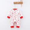 Mameluco de algodón de manga larga para bebé 0-6 meses primavera y otoño ropa para recién nacido Harbin para niños y niñas ropa de escalada para bebés y niños pequeños