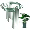 Soporte de Vid para Planta Orquídea Pinza de Cangrejo Anillo de Soporte, Hierro Forjado para Plantas Verdes Rosa Soporte Semicircular para Flores Marco Fijo de Recolección Protección de Hojas
