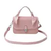 Bolsa Casual Fashion Pequena Quadrada 2025 Novo Estilo Coreano Tendência Versátil Bolsa de Ombro Bolsa Transversal de Alto Padrão Bolsa Feminina