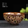 Horno Cerámico Cambiar Taza Individual Jianzhan Taza Esmalte Tianmu Taza de Té Cuenco de Té Taza de Maestro Douli Grande Taza de Cata Personal