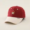 2026 Chapéu de Urso Fofo Boné de Beisebol Infantil Atacado Primavera/Verão Chapéu de Sol Doce para Meninas Várias Cores Disponíveis Boné Bico de Pato