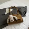 Bolso Almohada para Mujer Bolso de Mano para el Trabajo y los Viajes Bolso de Hombro Versátil de Moda Otoño e Invierno 2025 Bolso Retro de Axila para Mujer