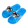 Chinelos de Banheiro Antiderrapantes Verão Casa Animação Criativa Massagem Cor Candy Desenho Animado Estilo Coreano Feminino Fofo
