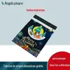 Impressão Personalizada Novo Material Sacola Expressa Sacola de Embalagem para Logística de E-commerce Impressão de Padrão Natalino Sacola Expressa Sacola de Correio