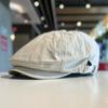 Nova Boina Simples Estilo Japonês Moda Primavera e Outono Feminina Mostra Rosto Pequena Boina para Frente Casual Versátil Protetor Solar Chapéu de Pintor