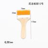 Cepillo de Nylon Multiusos con Mango de Madera, Pincel para Pintura al Óleo, Cepillo para Teclado, Cepillo Pequeño para Eliminar el Polvo