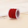 Cordón de Cuero Gamuzado Doble Cara, Cordón Hecho a Mano de Piel de Vaca, Accesorios para Joyería DIY, Cordón de Piel de Ciervo, Etiqueta de Cuero Gamuzado, Cordón Trenzado, Materiales Decorativos
