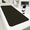Tapete de Mesa de Escritório Grande Couro Borracha Mouse Pad para E-sports Tapete de Mesa para Casa Luxo Leve Sensação Avançada Tapete para Escrita de Estudante