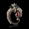 Creativo Nuevo Broche de Accesorios de Ropa Versátil Vintage Barroco Ramillete Hebilla para Bufanda Atmosférica para Mujer Joyería Transfronteriza