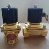 Fornecimento Válvula Solenoide de Latão ZW-160-15 Normalmente Aberta Válvula Solenoide de Latão 2 Vias Vendas Diretas de Fábrica Garantia de Qualidade