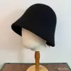 Chapéu de Balde Tricotado Liso Cor Sólida de Alta Qualidade Estilo Japonês Para Cobrir o Rosto Moda Outono e Inverno Casual Quente Protetor de Orelhas Chapéu Cloche