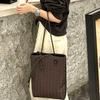 Bolsa feminina de couro legítimo com design de nicho, bolsa pequena e moderna, combinando, bolsa de um ombro só, bolsa de mão