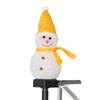 Luzes de boneco de neve movidas a energia solar de venda quente transfronteiriça Luzes de decoração de jardim de Natal Luzes de gramado à prova d'água ao ar livre