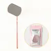 Espejo de Inspección con Forma de Corazón para Extensiones de Pestañas, Lente Rectangular, Antirrizado, Superficie de Espejo Antivaho, Espejo para Pestañas, Espejo Oral Redondo