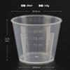 [Personalizado] Copo Medidor 5-480ml PP Escala Plástico Copo Graduado Copo Medidor Pequeno Grau Alimentício Cilindro Medidor Copo Medidor