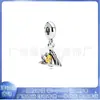 Pandora S925 Níquel Cobre Chapado en Plata Torre Eiffel Moda Transfronteriza Pulsera con Cuentas Cuentas Colgante DIY