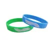 Pulsera de Estrella de Fútbol Tipo Plana de Color Puro Unisex al por Mayor de Fábrica Admite Personalización y Se Puede Imprimir con Logo